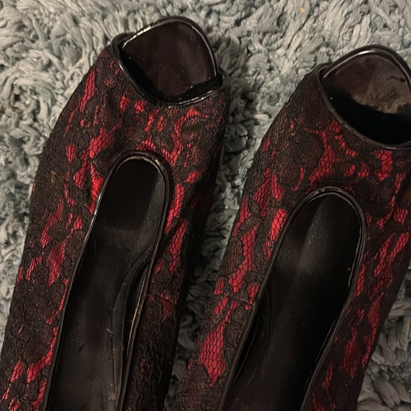 Guess lace heels lightly worn - Picture 5 of 5